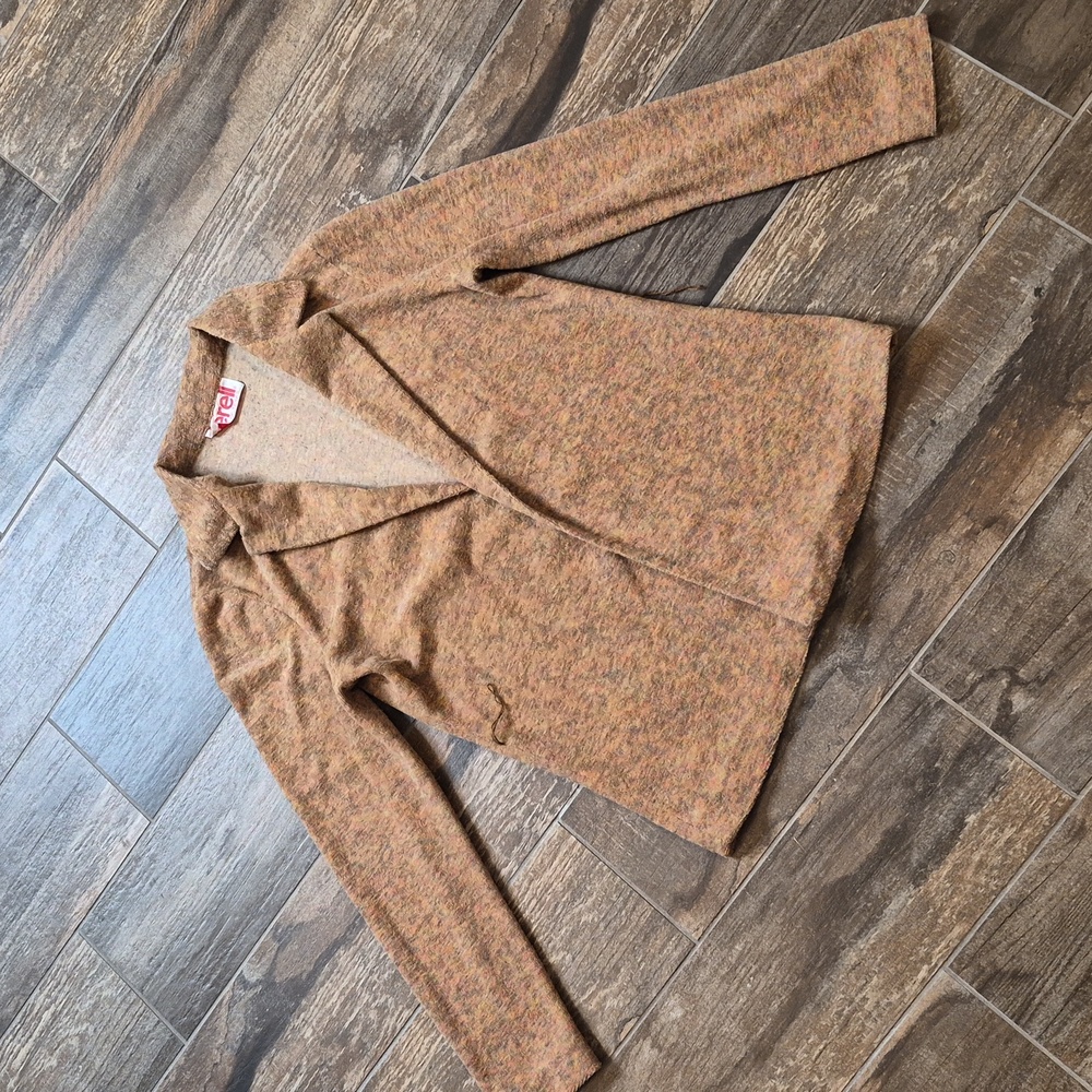 XS/S Vtg Jerell of Texas Lightweight Terry Cloth Space Dye Midi Dress & Jacket - Picture 9 of 13